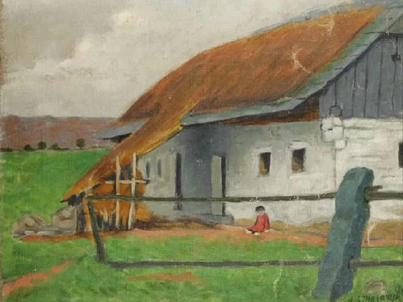1880-Herbert Masaryk - Bambini fuori casa